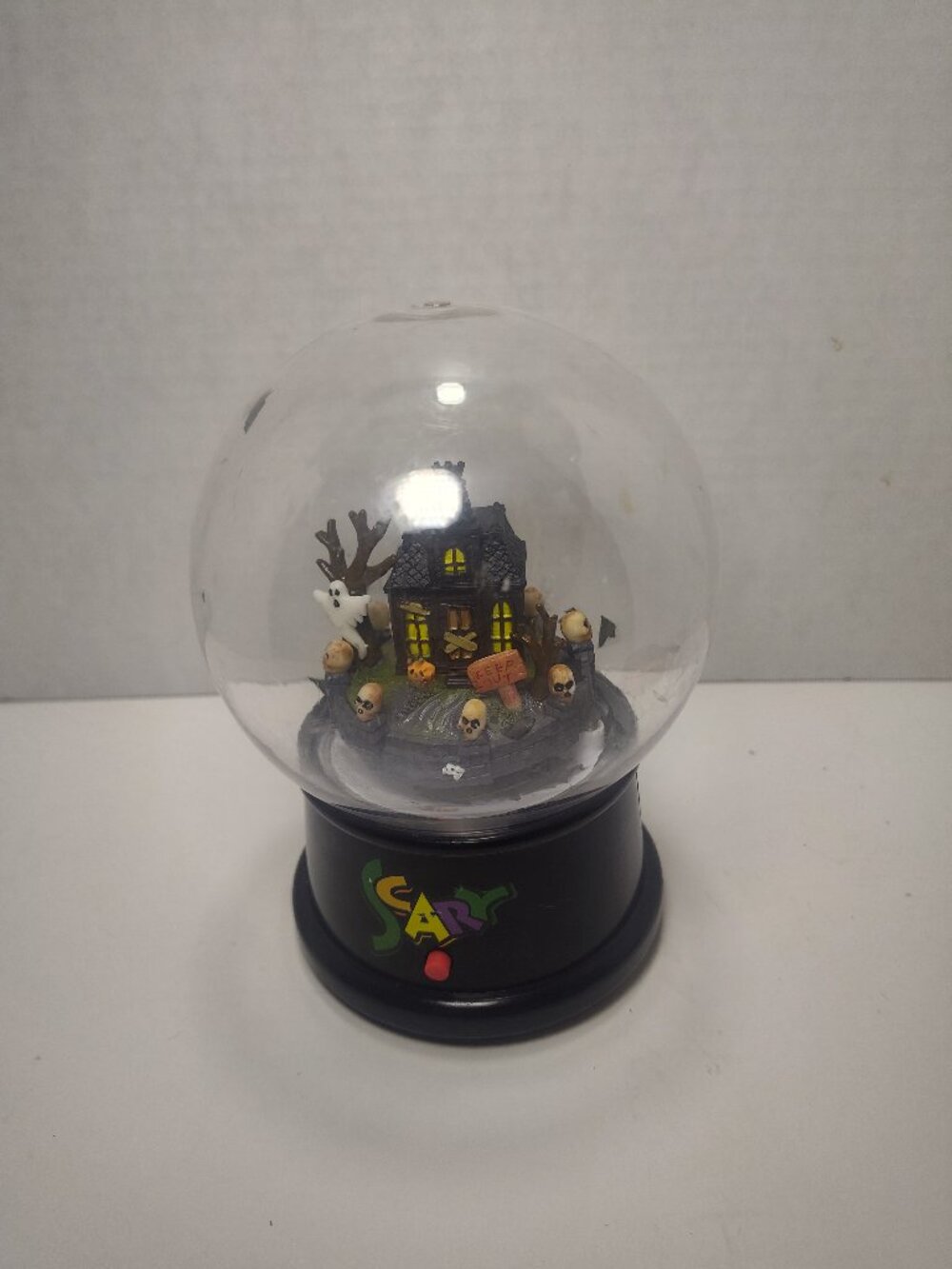 Gemmy Scary Halloween Haunted House Tornado Globe Light Up Parts Repair